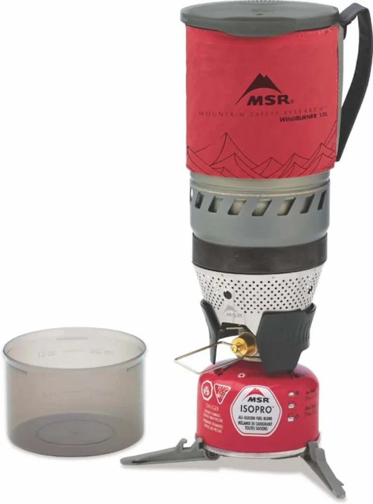 MSR WindBurner ultralight camping stove